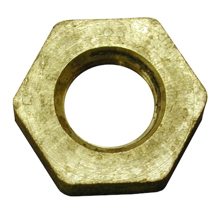 Jones Stephens 3/8in. Yellow Brass Lock Nut P11106